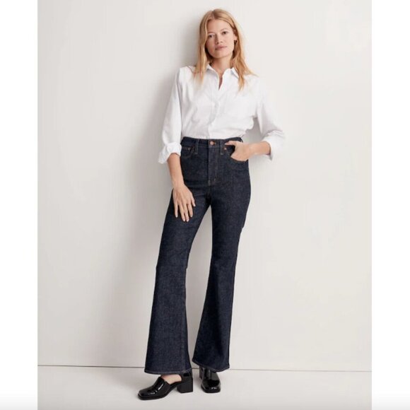 Madewell the Perfect Vintage Flare Jean in Wrenford Wash - Picture 1 of 6
